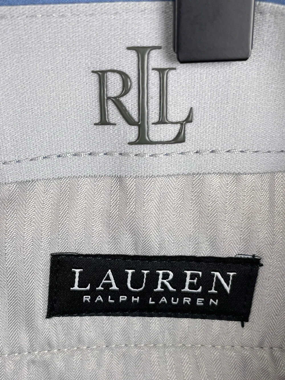 Lauren Ralph Lauren RLL Mens Blue Golf Slacks Pants Size P34W x 30L Cotton Blend